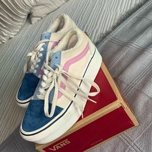 Vans Old Skool Stackform 'Pig Suede - Sherpa'